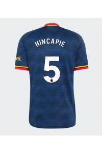 Arsenal Piero Hincapie #5 Fotballdrakt Borte Klær 2026-27 Korte ermer